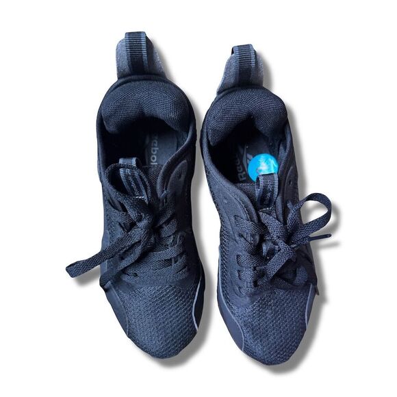 Reebok Zig Dynamica Boys' Running Shoes Black & Red Size 2 - Picture 6 of 9